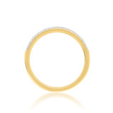 Photo of Betty 1 3/8 ct tw. Lab Grown Diamond Round Solitaire Trio Set 10K Yellow Gold [BT1622YL]