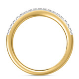 Photo of Tanner 1/2 ct tw. Lab Grown Diamond Wedding Band Set 10K Yellow Gold [BT1630YL]