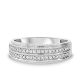 Photo of Bree 1 1/5 ct tw. Lab Grown Diamond Round Solitaire Trio Set 14K White Gold [BT1619WM]