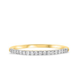 Photo of Betty 1 3/8 ct tw. Lab Grown Diamond Round Solitaire Trio Set 14K Yellow Gold [BT1622YL]
