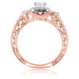 Photo of Danica 2 ct tw. Lab Grown Diamond Round Solitaire Trio Set 14K Rose Gold [BT1624RE-C000]