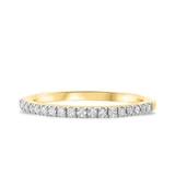 Photo of Dean 1 ct tw. Lab Grown Diamond Oval Solitaire Trio Set 10K Yellow Gold [BT1629YL]