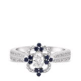 Photo of Hope 7/8 ct tw. Lab Grown Diamond Oval Solitaire Engagement Ring 10K White Gold [BT1421WE-C000]