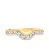 Photo of Lyla 1/5 ct tw. Lab Grown Diamond Ladies Band 14K Yellow Gold [BT1420YL]
