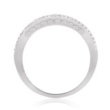 Photo of Hope 1/4 ct tw. Lab Grown Diamond Ladies Band 10K White Gold [BT1421WL]