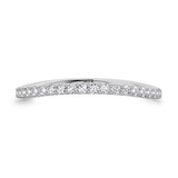 Photo of Ember 1/5 ct tw. Lab Grown Ladies Wedding Band 14K White Gold [BT1422WL]