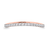 Photo of Ember 1 ct tw. Lab Grown Diamond Wedding Band Set 14K Rose Gold [BT1422RL]