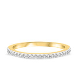 Photo of Breanna 3/4 ct tw. Lab Grown Diamond Oval Solitaire Bridal Set 14K Yellow Gold [BT1428YL]
