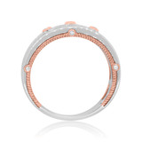 Photo of Raven 1 3/8 ct tw. Lab Grown Diamond Round Solitaire Trio Set 10K White Gold [BT1437WM]