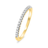 Photo of Bree 3/8 ct tw. Lab Grown Diamond Same Sex Ladies Band Set 14K Yellow Gold [BT1619YL]