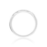 Photo of Margie 1/4 ct tw. Lab Grown Diamond Same Sex Ladies Band Set 14K White Gold [BT1621WL]