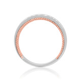 Photo of Raven 1/3 ct tw. Lab Grown Diamond Same Sex Ladies Band Set 14K White Gold [BT1437WL]