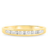 Photo of Encienda 1/5 ct tw. Diamond Ladies Band 14K Yellow Gold [BT500YL]