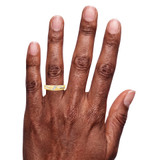 Photo of Simone 1/25 ct tw. Diamond Ladies Band 10K Yellow Gold [BT539YL] [HT-4]