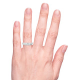 Photo of Simone 1/25 ct tw. Diamond Ladies Band 14K White Gold [BT539WL] [HT]