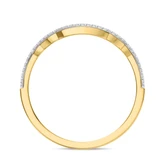 Photo of Sadie 2 ct tw. Diamond Princess Solitaire Trio Set 10K Yellow Gold [BT477YL]