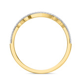 Photo of Sadie 2 ct tw. Diamond Princess Solitaire Trio Set 10K Yellow Gold [BT477YL]