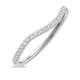 Photo of Chiffon 3/8 ct tw. Diamond Ladies Band 950 Platinum [BT5047PL]