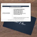 Fawn 1/2 ct tw. Diamond Mens Band 950 Platinum