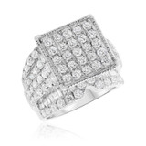 Photo of Chanler 5 1/10 ct tw. Diamond Princess Cluster Trio Set 10K White Gold [BT412WE-C000]