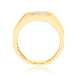 Photo of Chanler 1 ct tw. Diamond Wedding Band Set 10K Yellow Gold [BT623YM]