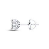 Photo of Colton 1/2 Carat T.W. Diamond Earring 10K White Gold [CE1216W]
