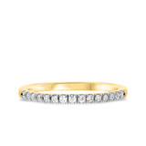Photo of Carson 3/8 ct tw. Lab Grown Diamond Same Sex Ladies Band Set 10K Yellow Gold [BT1623YL]