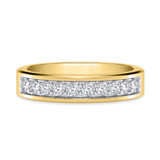 Photo of Oxley 5/8 ct tw. Lab Grown Diamonds Mens Band 14K Yellow Gold [BT1405YM]