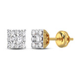 Photo of Colton 1/2 Carat T.W. Diamond Earring 14K Yellow Gold [CE1216Y]