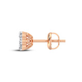 Photo of Colton 1/2 Carat T.W. Diamond Earring 10K Rose Gold [CE1216R]
