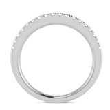 Photo of Lizzie 1 1/5 ct tw. Lab Grown Diamond Round Solitaire Bridal Set 14K White Gold [BT5601WL]
