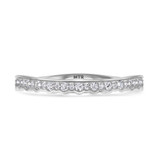 Photo of Hailee 2/3 ct tw. Diamond Same Sex Ladies Band Set 14K White Gold [BT275WL]