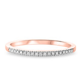 Photo of Calla 1/6 ct tw. Diamond Same Sex Ladies Band Set 10K Rose Gold [BT551RL]