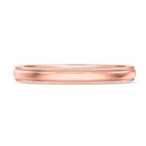 Photo of Katie Traditional Wedding Band Set 14K Rose Gold [BT1632RL]