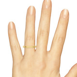 Photo of Katie Traditional Same Sex Ladies Band Set 14K Yellow Gold [BT1632YL]