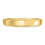 Photo of Katie Traditional Wedding Band Set 14K Yellow Gold [BT1632YM]