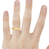 Photo of Katie Traditional Wedding Band Set 14K Yellow Gold [BT1632YM]