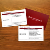 Elly 1/10 ct tw. Lab Grown Diamond Wedding Band Set 14K White Gold