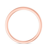 Photo of Elly 1/10 ct tw. Lab Grown Diamond Wedding Band Set 14K Rose Gold [BT1633RM]