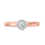 Photo of Elly 1/3 ct tw. Lab Grown Diamond Round Solitaire Trio Set 14K Rose Gold [BT1633RE-C000]
