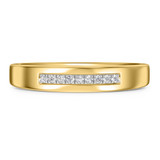 Photo of Elly 1/3 ct tw. Lab Grown Diamond Round Solitaire Trio Set 14K Yellow Gold [BT1633YM]
