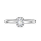 Photo of Kimber 1/3 ct tw. Lab Grown Diamond Round Solitaire Engagement Ring 14K White Gold [BT1634WE-C000]