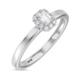 Photo of Kimber 1/3 ct tw. Lab Grown Diamond Round Solitaire Engagement Ring 10K White Gold [BT1634WE-C000]
