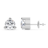 Photo of Meryll 3 CT. T.W. Lab Grown Diamond Solitaire Earring 10K White Gold [SE1886W-C000]