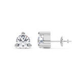 Photo of Meryll 1 1/2 Carat T.W. Lab Grown Diamond Solitaire Earring 14K White Gold [SE1889W-C000]