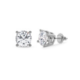 Photo of Dune 2 1/2 Carat T.W. Lab Grown Diamond Solitaire Earring 14K White Gold [SE1892W-C000]