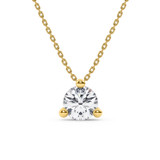 Photo of Meryll 2 1/2 Carat T.W. Lab Grown Diamond Solitaire Pendant 10K Yellow Gold [SP1887Y-L245]