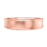 Photo of Fraya Traditional Mens Wedding Band 14K Rose Gold. [BT1676RM]