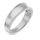 Photo of Fraya  Men Band 14K White Gold [BT1676WM]