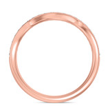 Photo of Georgie 3/8 ct tw. Lab Grown Diamond Same Sex Ladies Band Set 10K Rose Gold [BT1679RL]